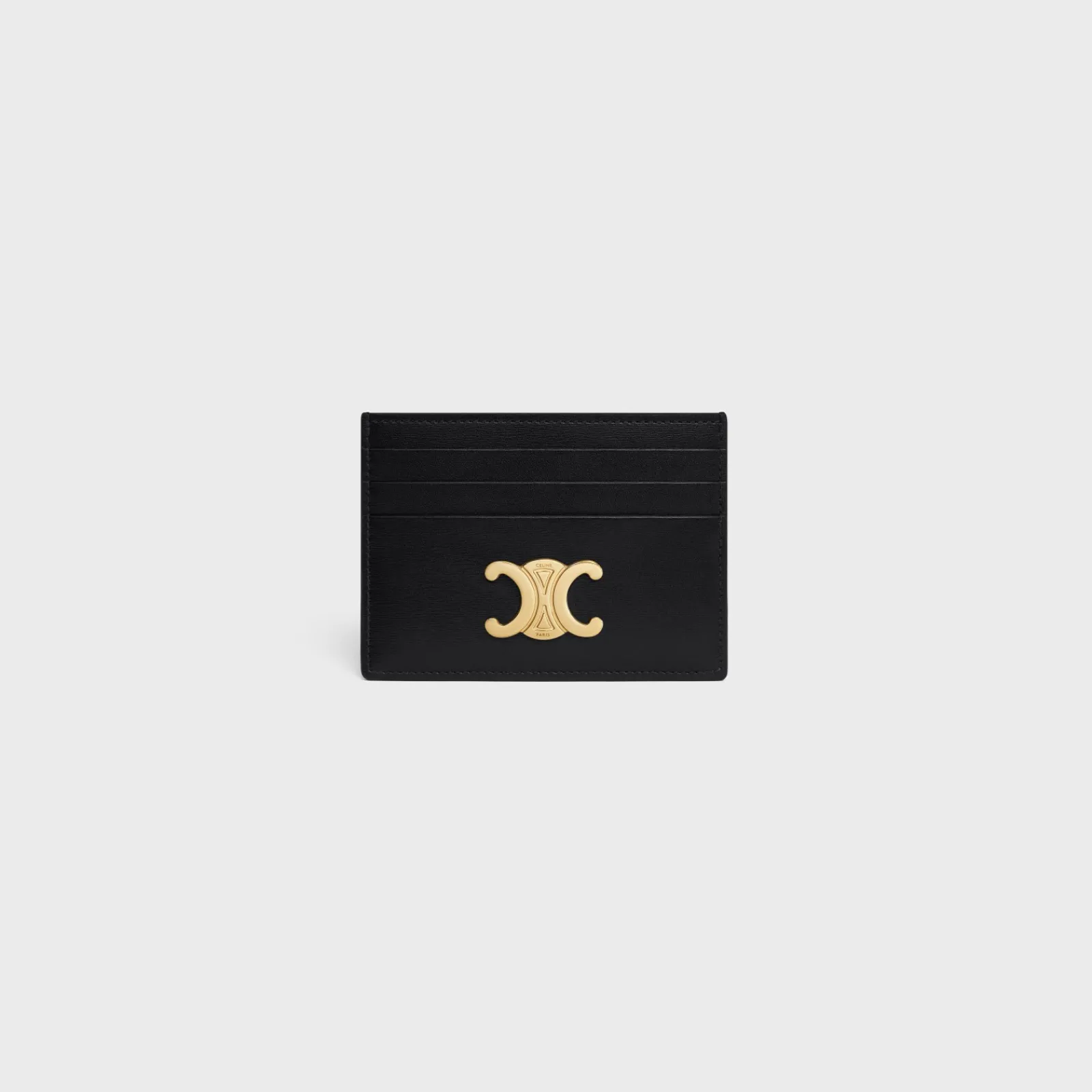 Discount CARD HOLDER TRIOMPHE in Shiny calfskin Women Triomphe | Categories·Coin And Card Holders