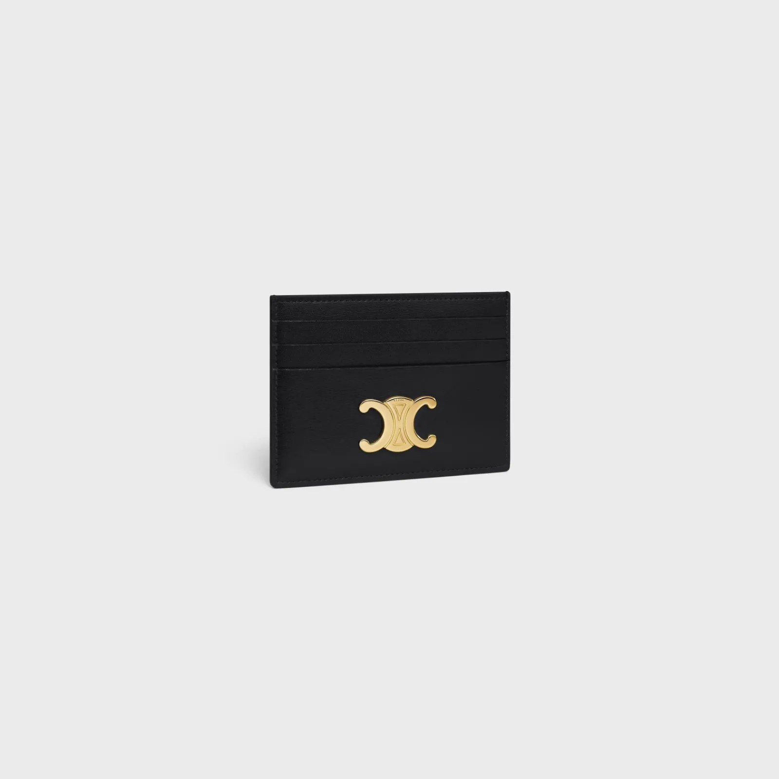 Discount CARD HOLDER TRIOMPHE in Shiny calfskin Women Triomphe | Categories·Coin And Card Holders