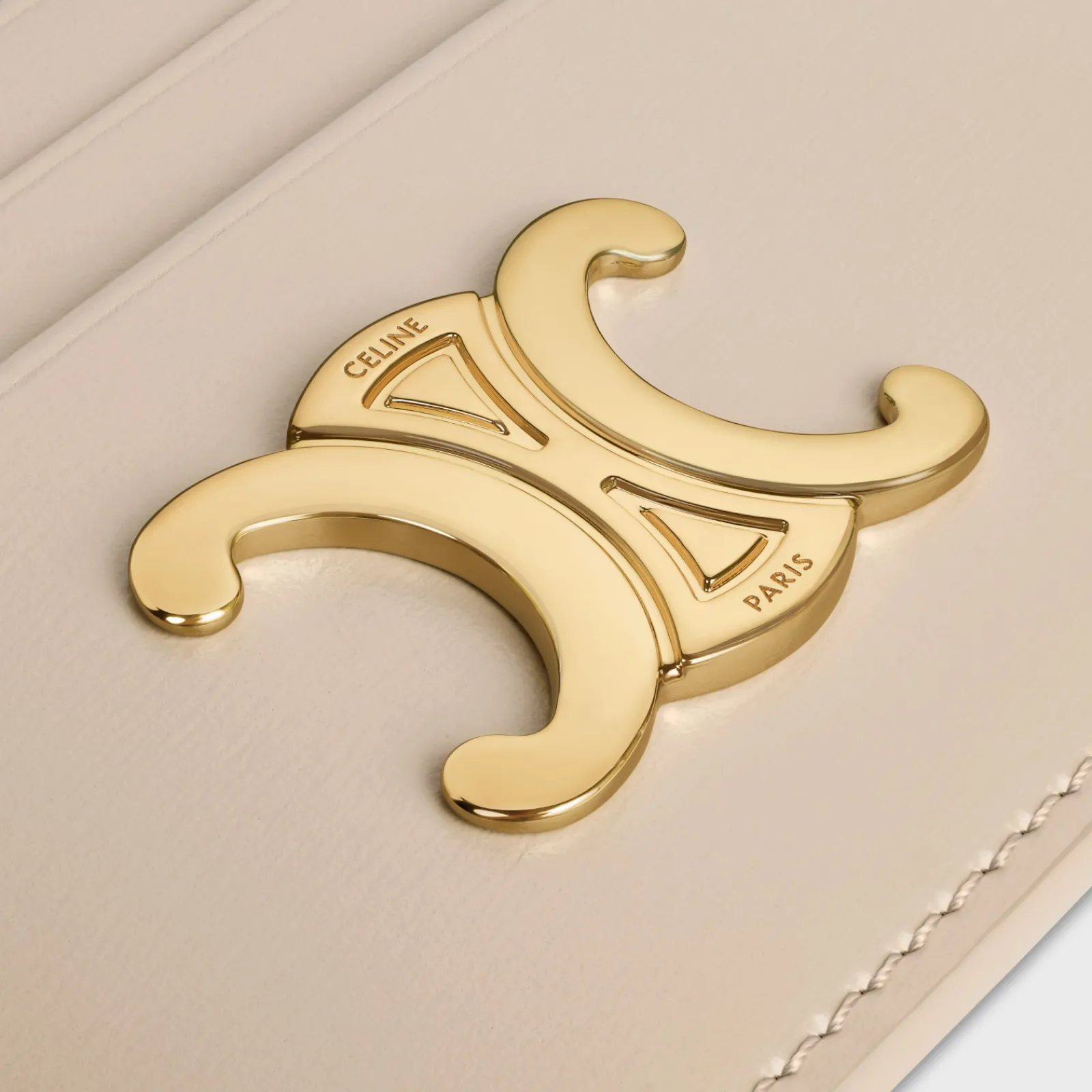 Online CARD HOLDER TRIOMPHE in Shiny calfskin Women Triomphe | Categories·Coin And Card Holders