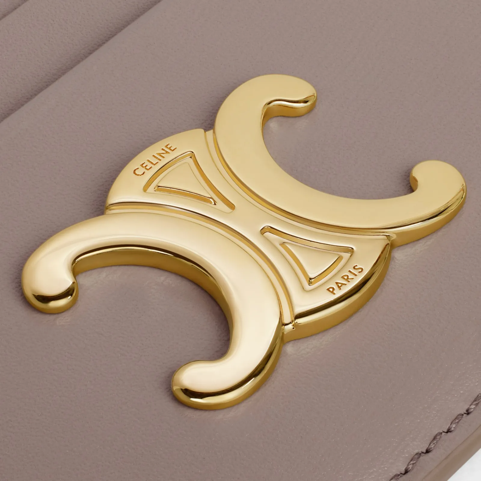 Online CARD HOLDER TRIOMPHE in Shiny calfskin Women Triomphe | Categories·Coin And Card Holders