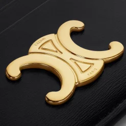 Discount CARD HOLDER TRIOMPHE in Shiny calfskin Women Triomphe | Categories·Coin And Card Holders