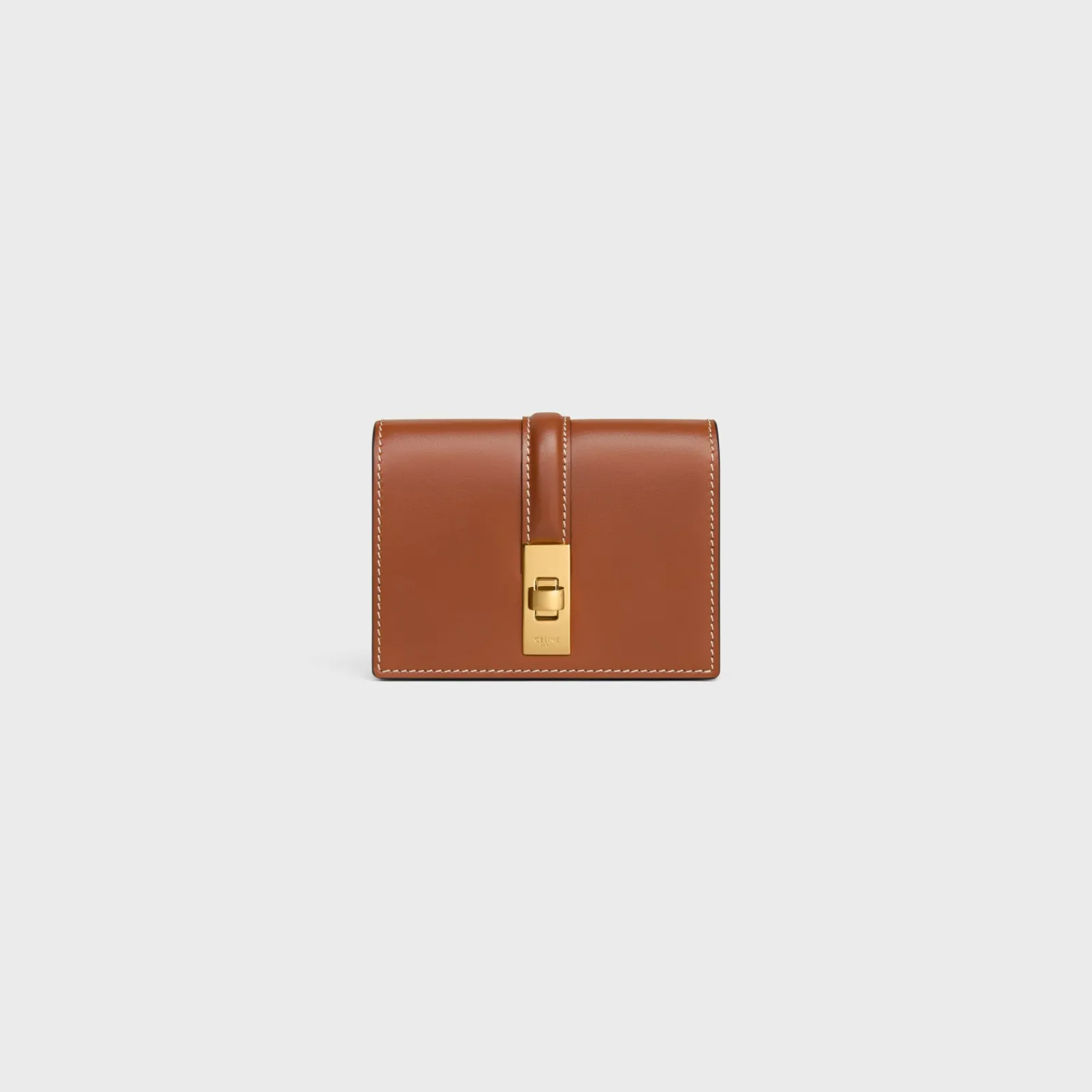 Discount 16 CARD HOLDER WITH FLAP in SHINY CALFSKIN Women 16 | Categories·Coin And Card Holders
