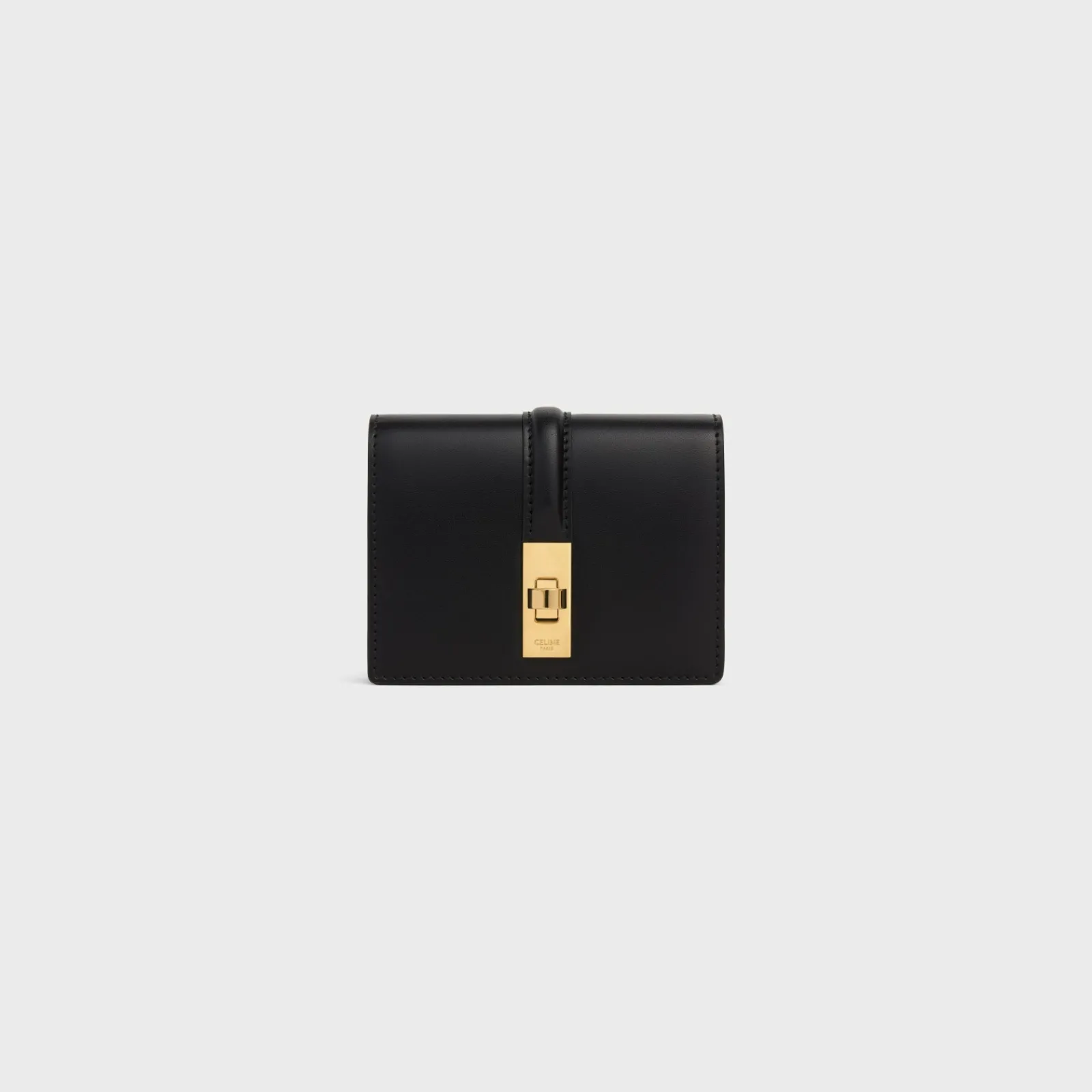 Online 16 CARD HOLDER WITH FLAP in SHINY CALFSKIN Women 16 | Categories·Coin And Card Holders