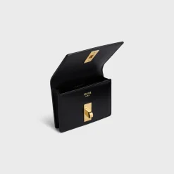 Online 16 CARD HOLDER WITH FLAP in SHINY CALFSKIN Women 16 | Categories·Coin And Card Holders