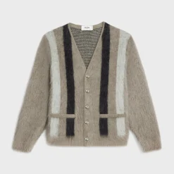 Hot cardigan in brushed mohair Knitwear