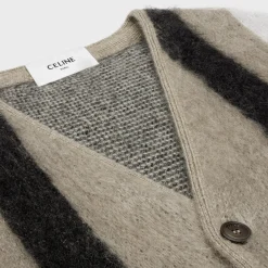 Hot cardigan in brushed mohair Knitwear