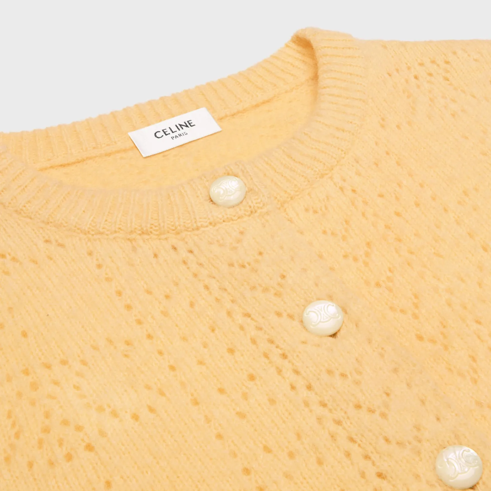 Discount cardigan in Shetland pointelle Women Knitwear