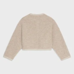 Outlet CARDIGAN JACKET IN ALPACA WOOL Women Knitwear