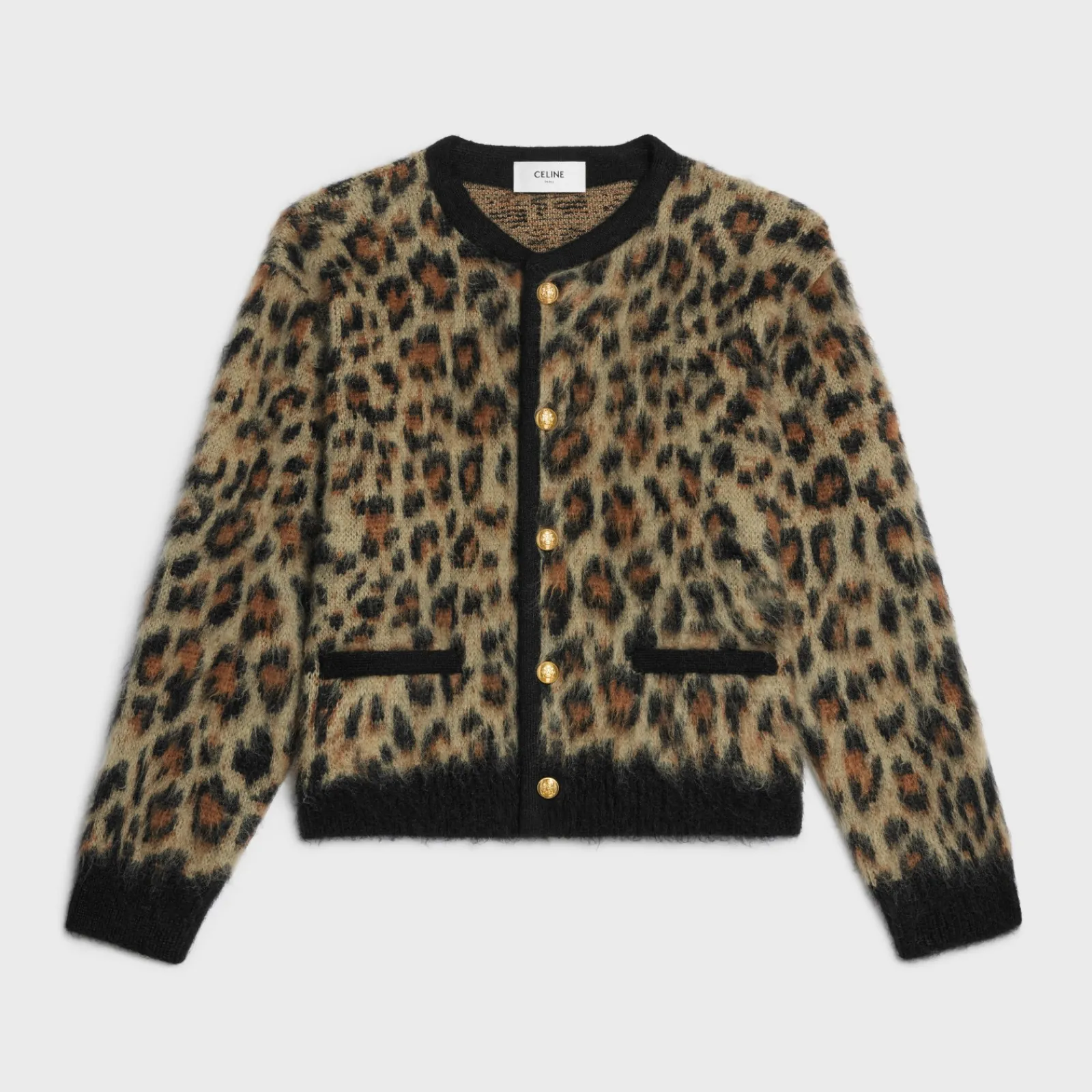 Best cardigan jacket in brushed mohair Knitwear