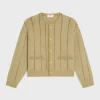 Hot cardigan jacket in brushed mohair Knitwear