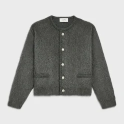 Discount cardigan jacket in brushed mohair Knitwear