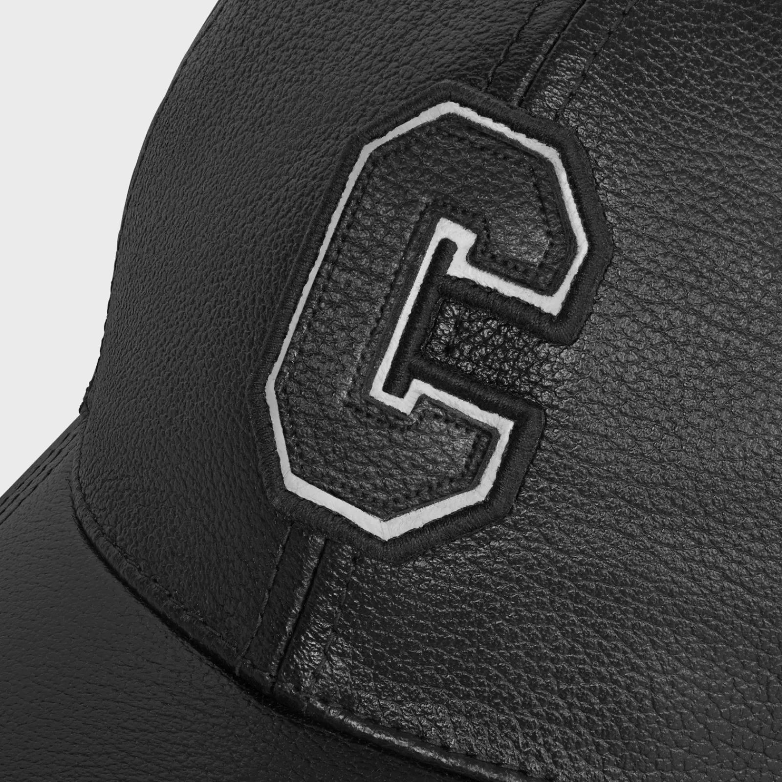 Fashion casquette baseball college agneau grainé Hats And Soft Accessories