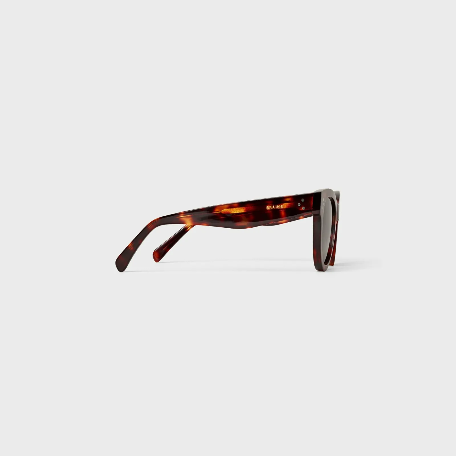 Best Cat Eye S003 Sunglasses in Acetate with Mineral Glass Lenses Women Celine 3 Dots | Categories·Round