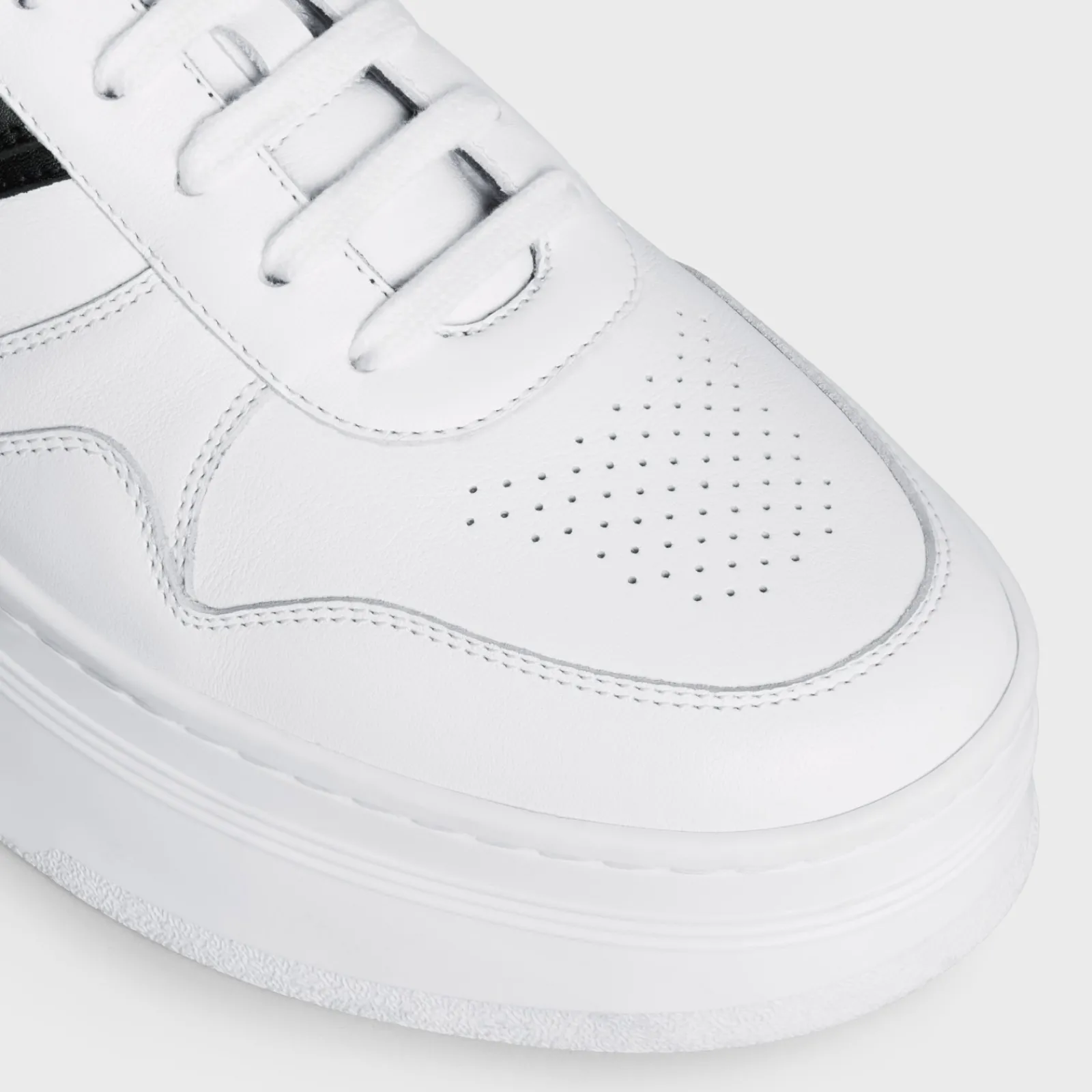 Clearance - BLOCK SNEAKERS WITH WEDGE in CALFSKIN Women Sneakers