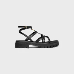 Fashion - CLEA TRIOMPHE STRAPPY SANDAL in CALFSKIN - VEGETAL TANNING Women Sandals