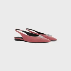 Sale ALMA TRIOMPHE FLAT SLINGBACK in VELVET Women Loafers And Flats