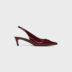 Hot ALMA TRIOMPHE SLINGBACK in PATENT CALFSKIN Women Pumps