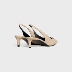Fashion ALMA TRIOMPHE SLINGBACK in LAMBSKIN Women Pumps