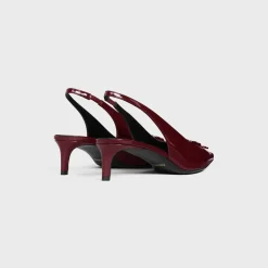 Hot ALMA TRIOMPHE SLINGBACK in PATENT CALFSKIN Women Pumps