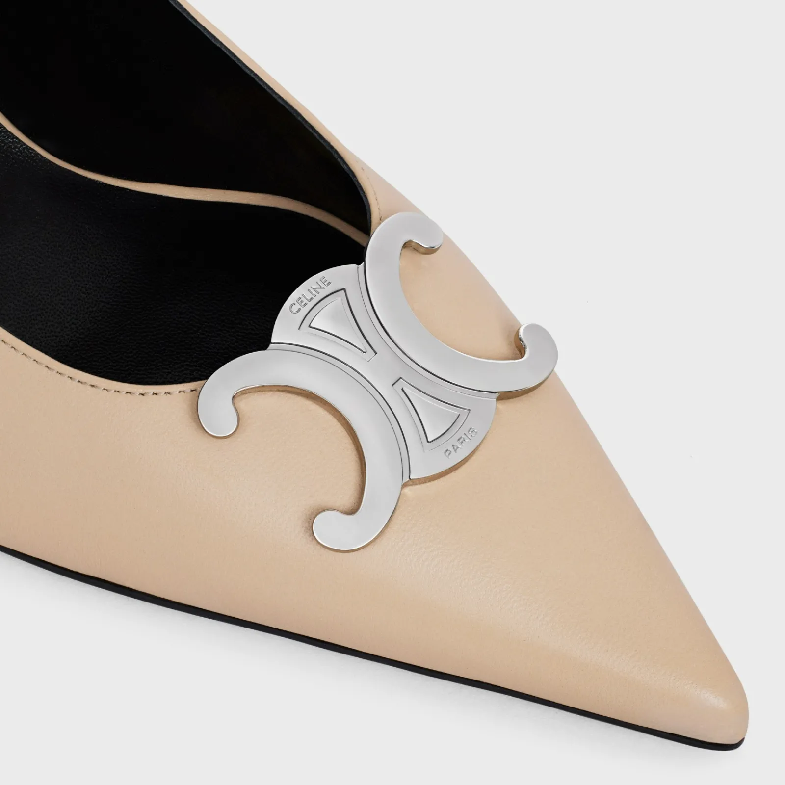 Fashion ALMA TRIOMPHE SLINGBACK in LAMBSKIN Women Pumps