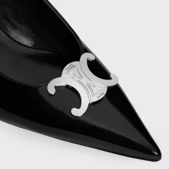 Sale ALMA TRIOMPHE SLINGBACK in GLOSSY CALFSKIN Women Pumps