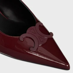 Hot ALMA TRIOMPHE SLINGBACK in PATENT CALFSKIN Women Pumps