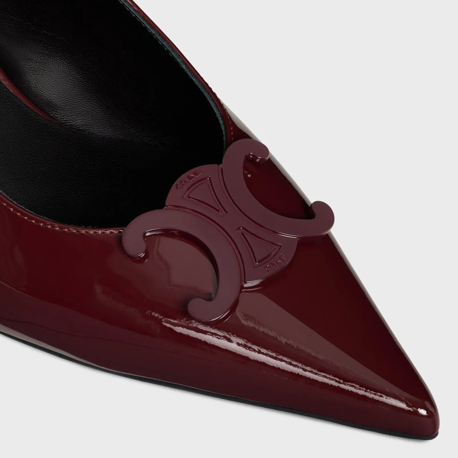 Hot ALMA TRIOMPHE SLINGBACK in PATENT CALFSKIN Women Pumps