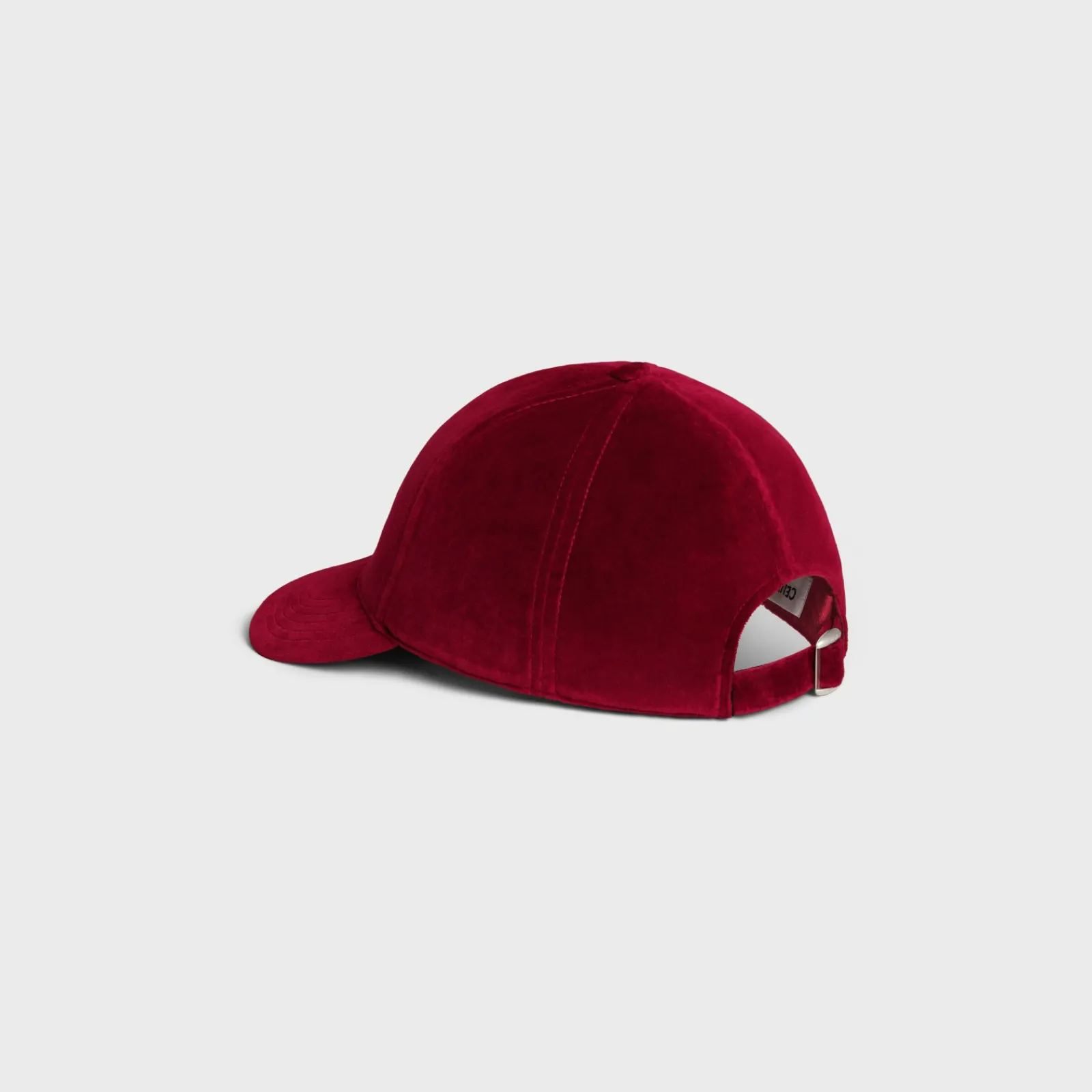 Outlet baseball cap in cotton velvet Hats And Soft Accessories