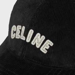 Online baseball cap in corduroy Hats And Soft Accessories
