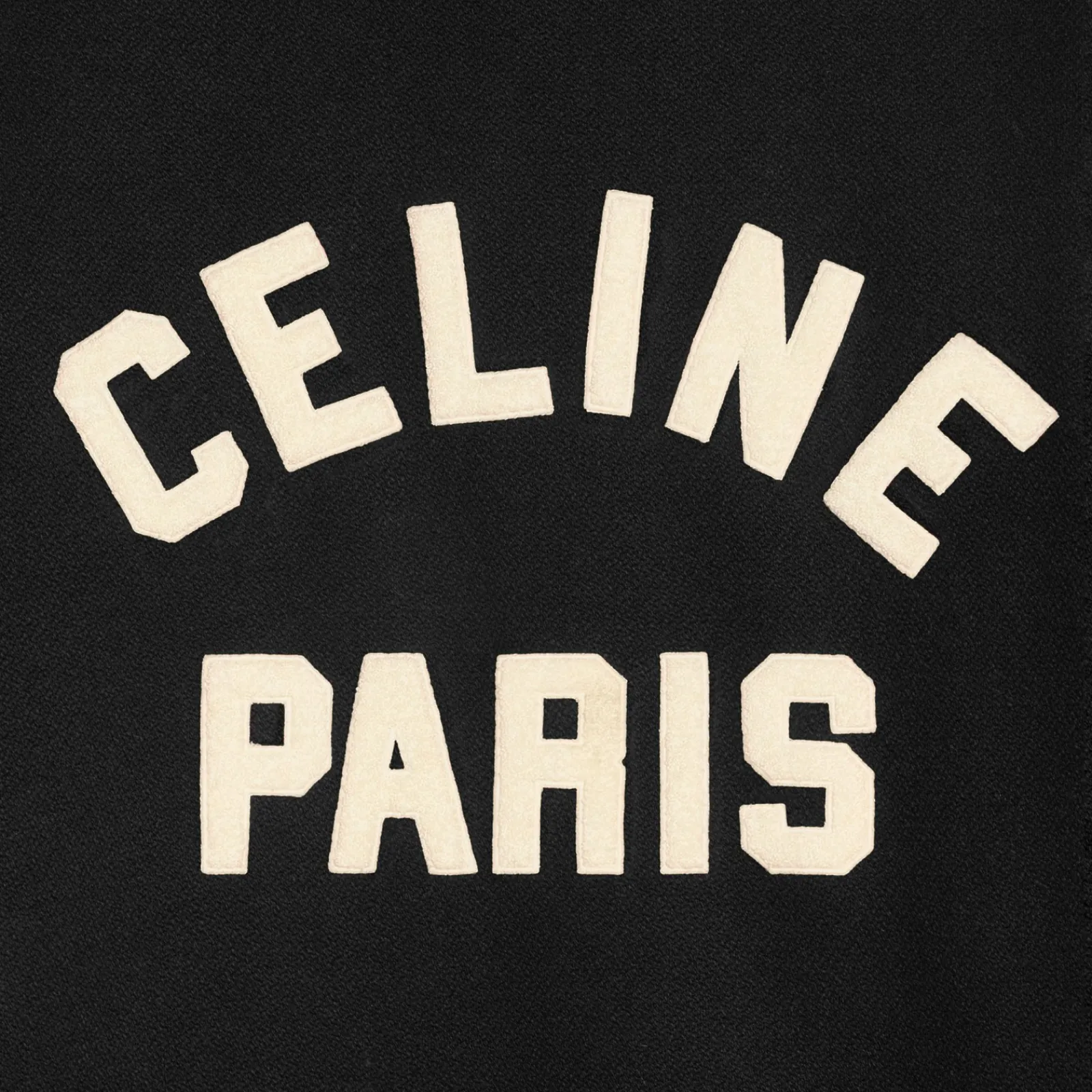 Discount baseball teddy jacket in textured wool Coats & Blousons