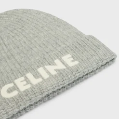 Hot beanie in ribbed wool Hats And Soft Accessories