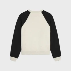 Discount blason loose sweatshirt in cotton fleece T-Shirts And Sweatshirts