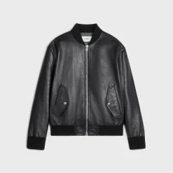 Discount blouson jacket in soft lambskin Leather