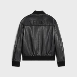 Discount blouson jacket in soft lambskin Leather