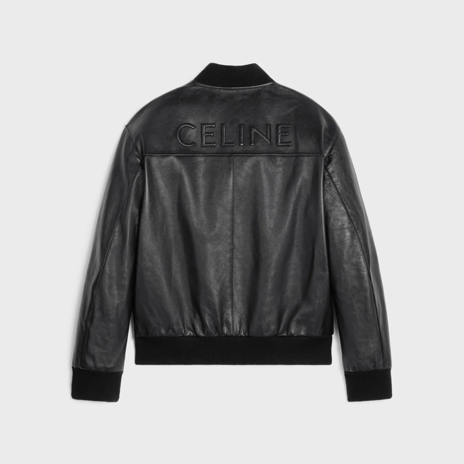 Discount blouson jacket in soft lambskin Leather