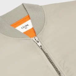 Fashion BOMBER JACKET IN NYLON TWILL Coats & Blousons