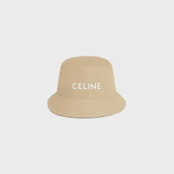 Outlet bucket hat in cotton gabardine Women Bucket Hats And Caps