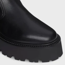 New BULKY ZIPPED BOOT in Calfskin Women Boots And Ankle Boots