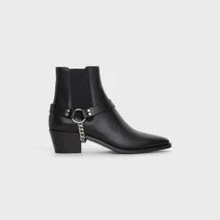 Outlet CAMARGUE Biker chelsea boot in Calfskin Boots