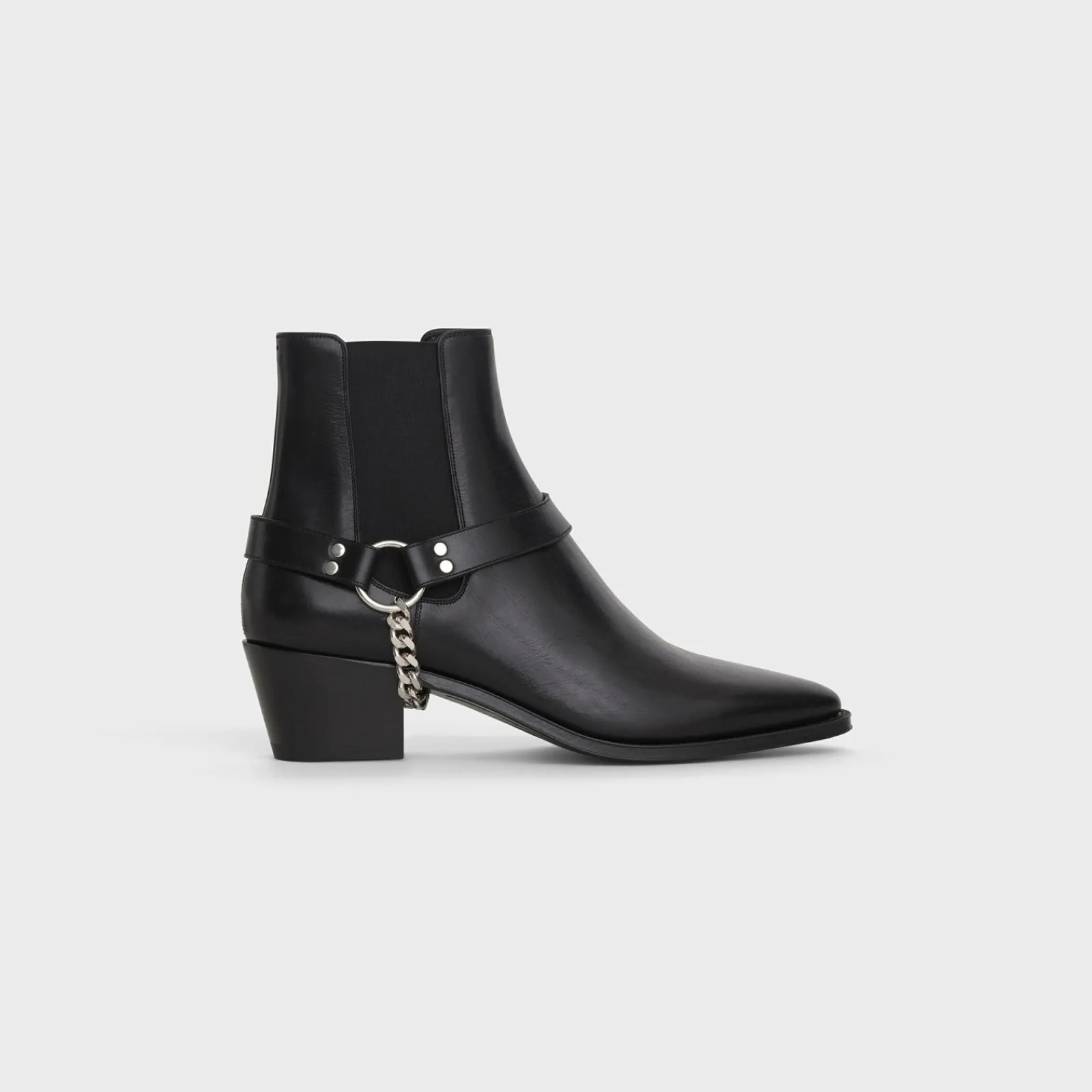 Outlet CAMARGUE Biker chelsea boot in Calfskin Boots