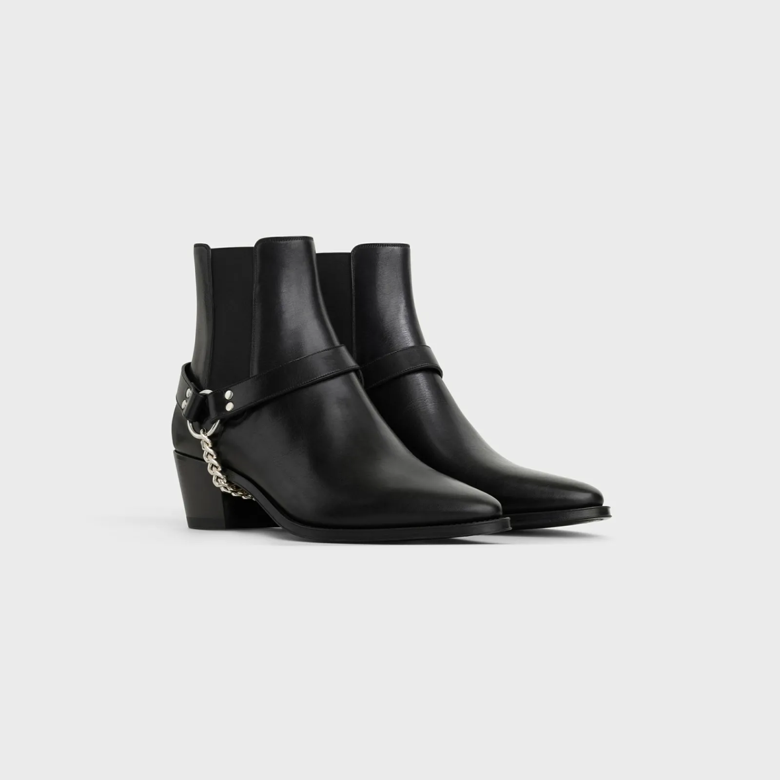 Outlet CAMARGUE Biker chelsea boot in Calfskin Boots