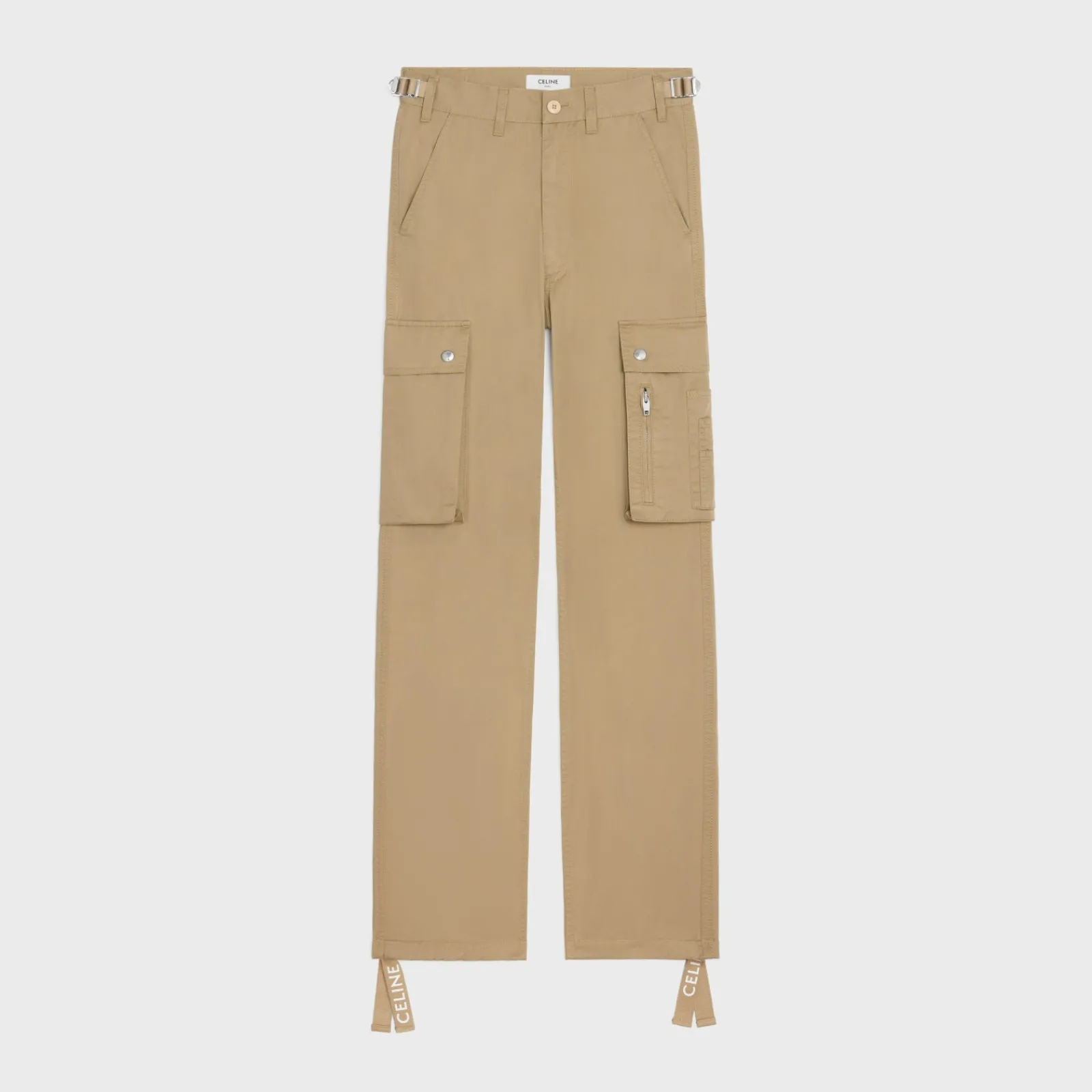 Hot cargo pants in cotton linen Pants And Shorts