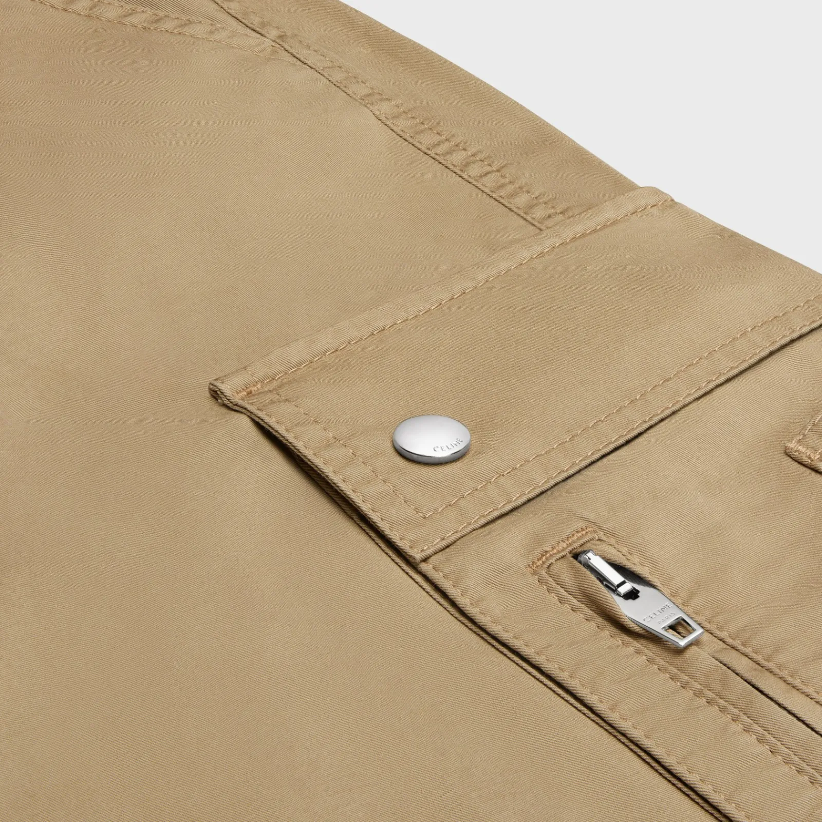 Hot cargo pants in cotton linen Pants And Shorts