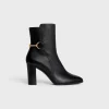 New CLAUDE MID BOOT WITH TRIOMPHE SPUR in CALFSKIN Women Boots And Ankle Boots