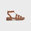 Sale CLEA TRIOMPHE GLADIATOR SANDAL in CALFSKIN - VEGETAL NING Women Sandals