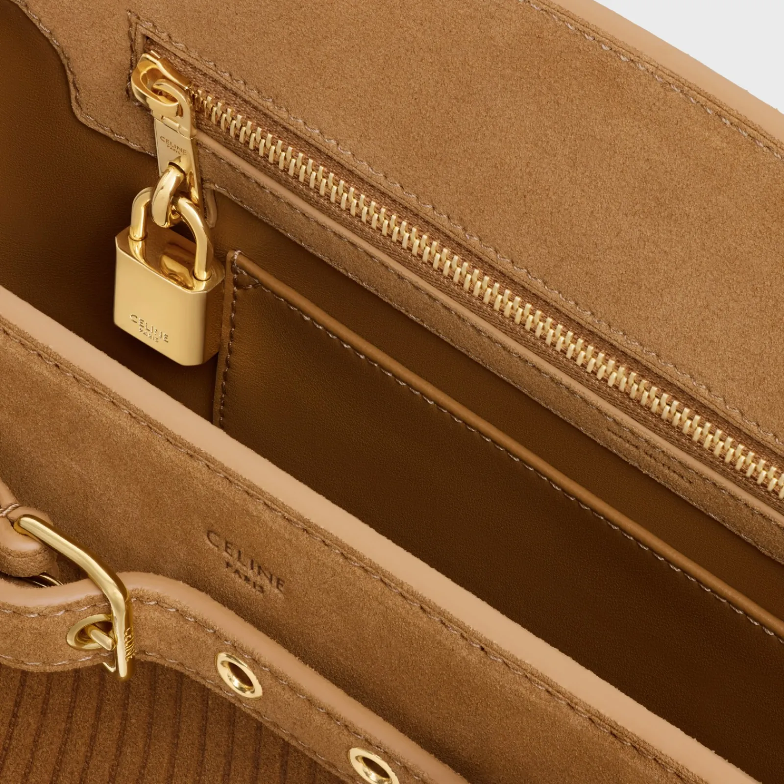 Online CONTI BAG in STRIPED SUEDE CALFSKIN Women More Lines·Conti | Categories·Top-Handle Bags