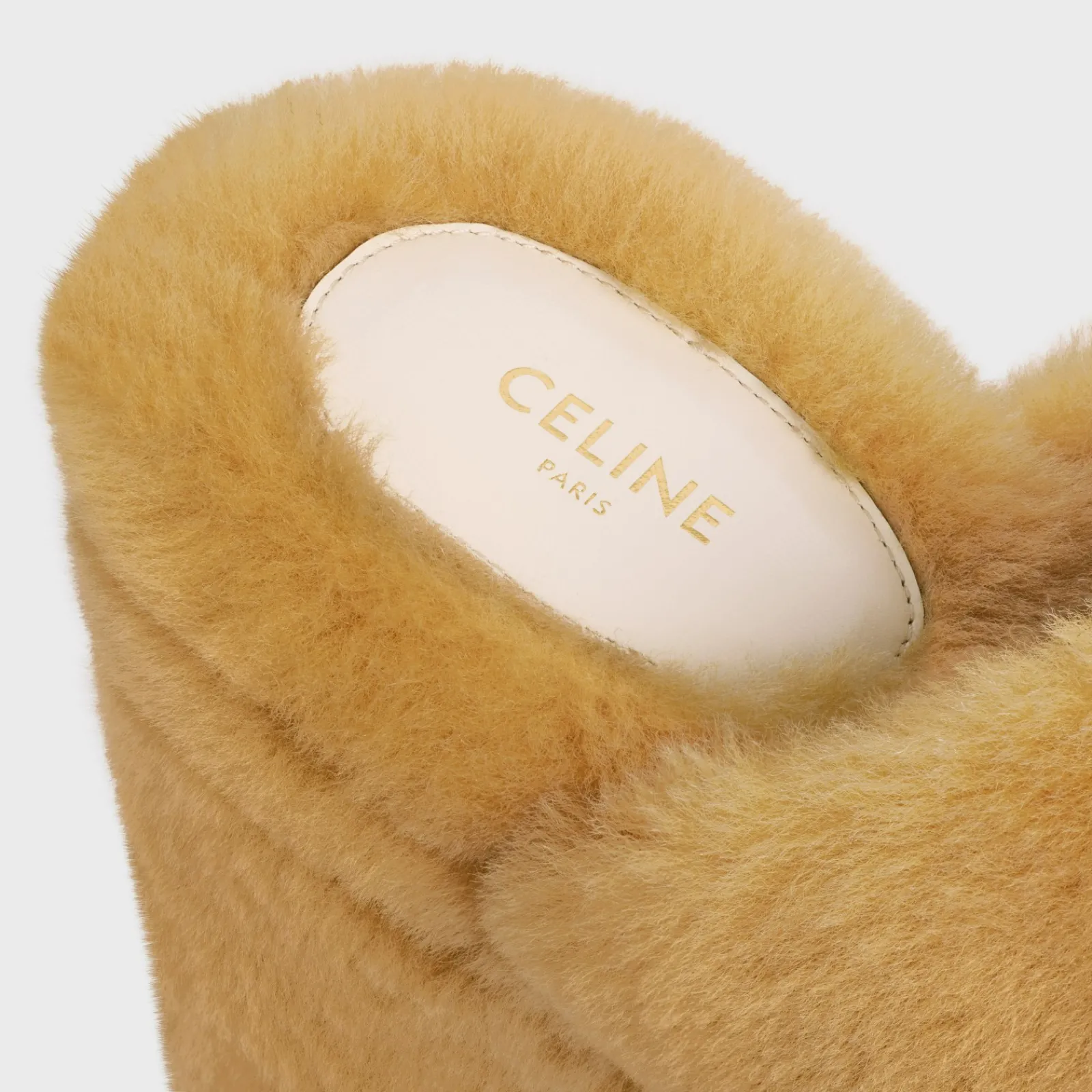 Clearance ELENA MULE in SHEARLING Women Loafers And Flats