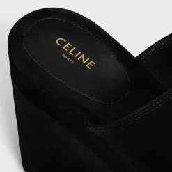 New ELENA MULE in VELVET Women Loafers And Flats | Pumps