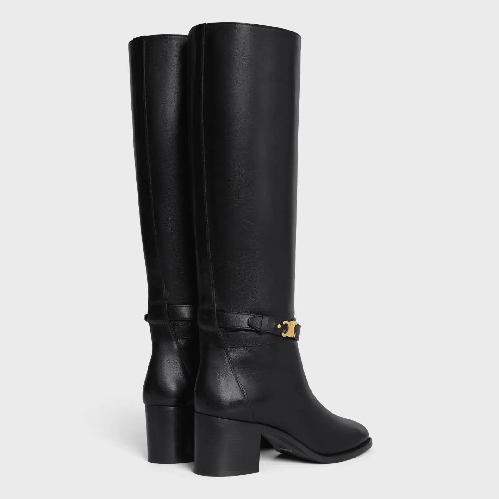 Online GARANCE TRIOMPHE STRAP HIGH BOOT in CALFSKIN Women Boots And Ankle Boots