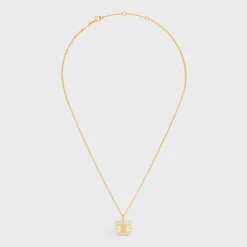 Online Glaçon Necklace in Brass with finish and Resin Women Triomphe | Other Lines